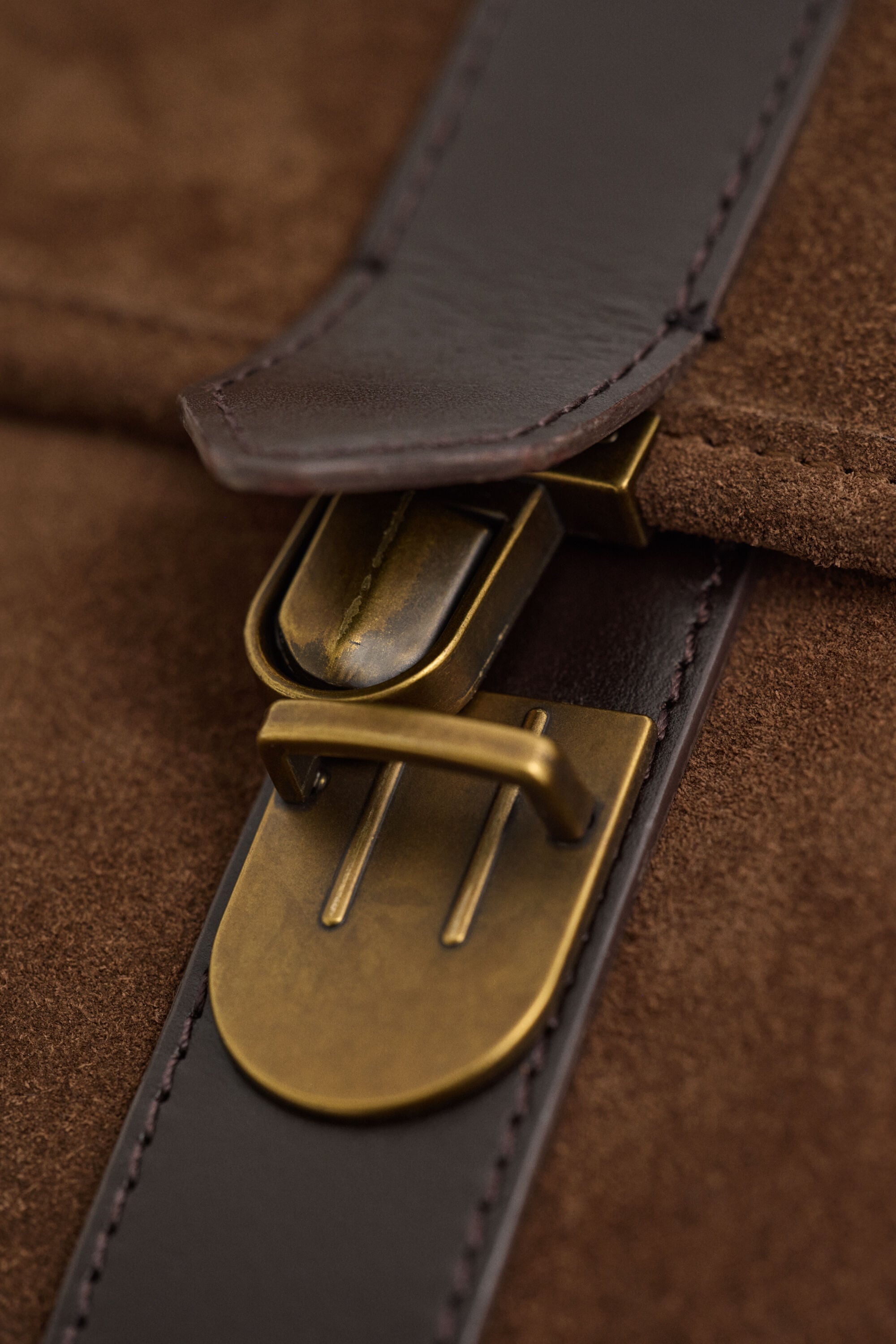 Suede Shoulder Bag
