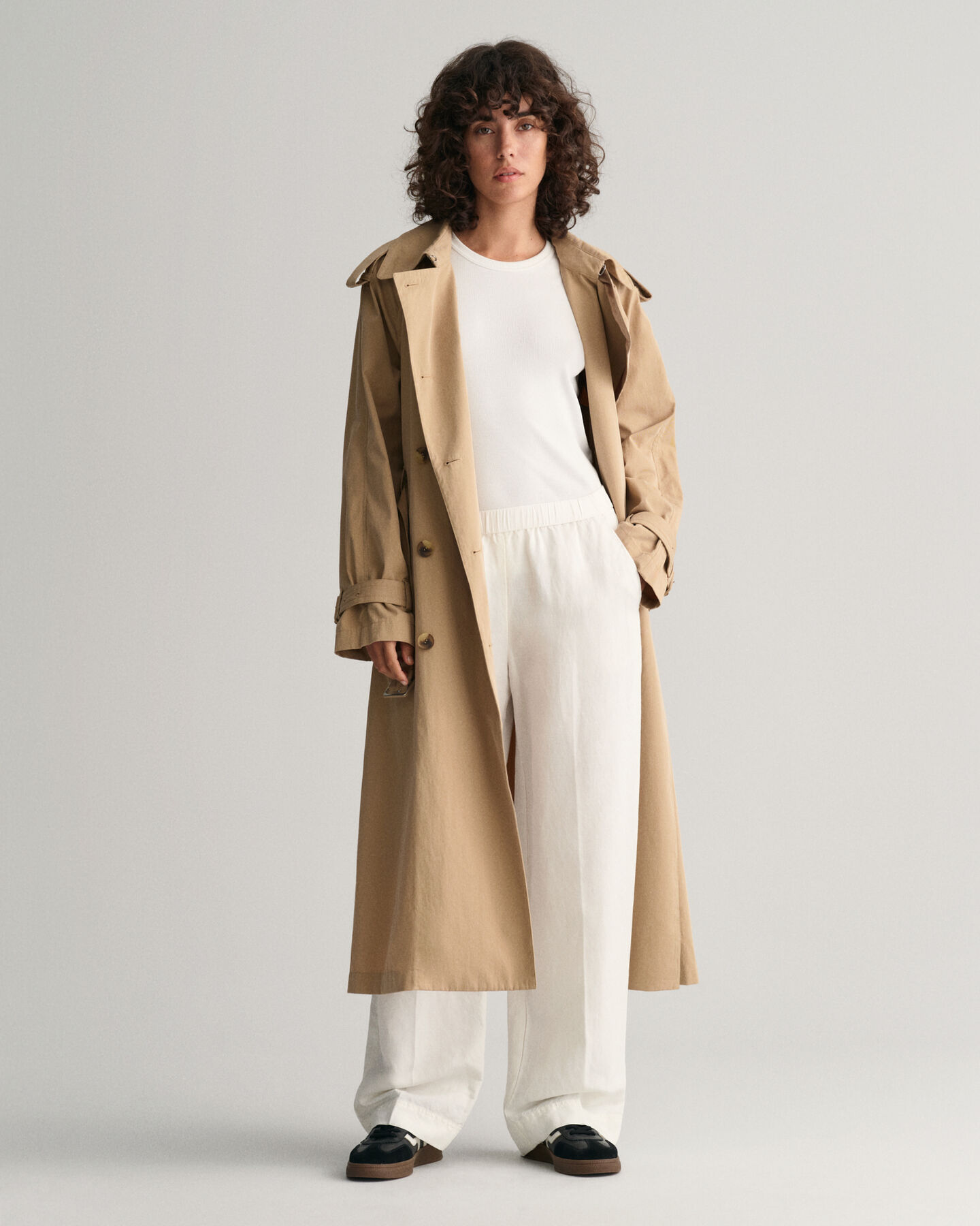 Relaxed Fit Leinenmix Pull-On Hose