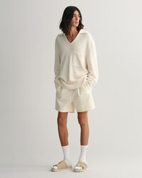 Relaxed Fit Shorts mit Bundfalten