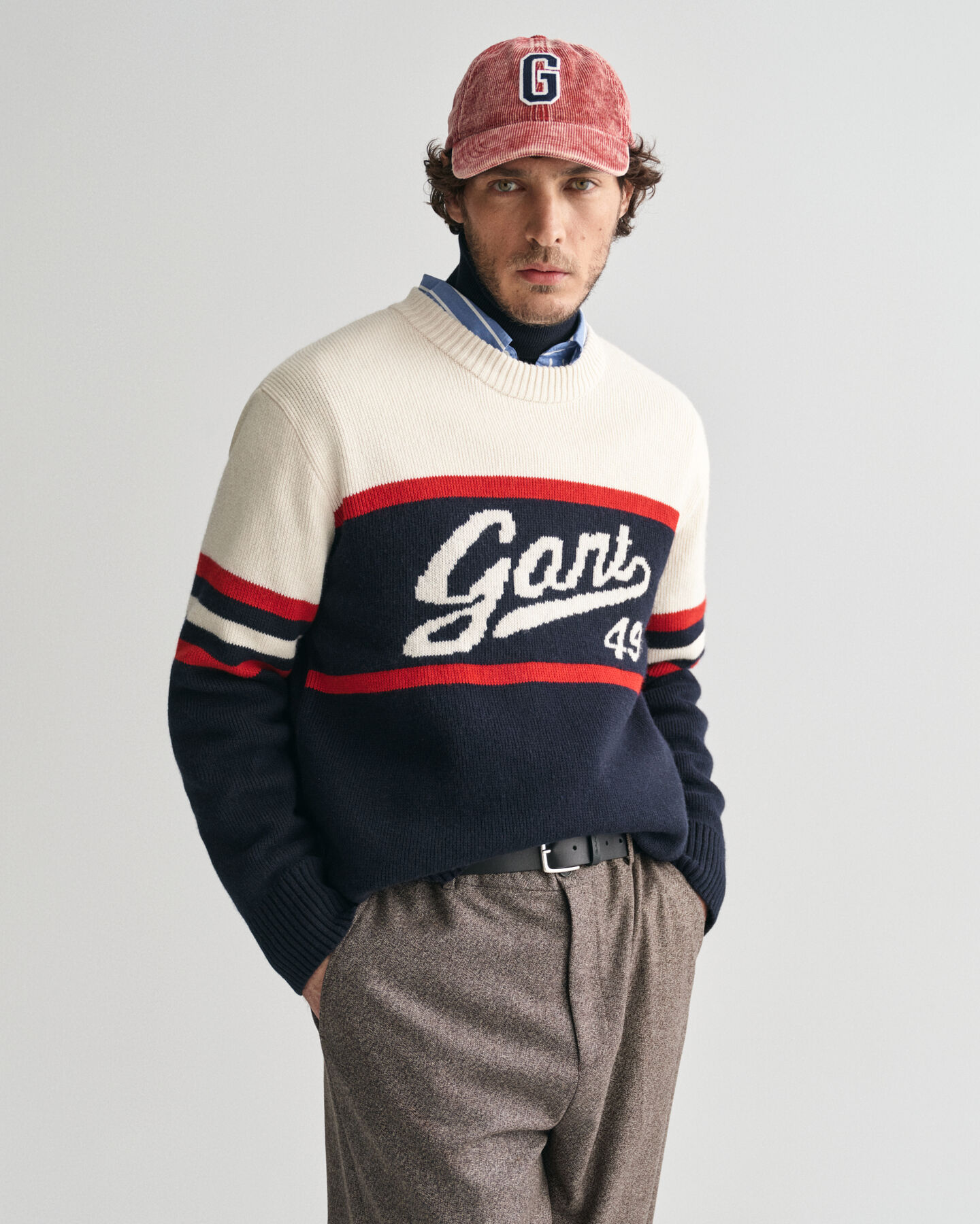 GANT Vintage Graphic Rundhalspullover