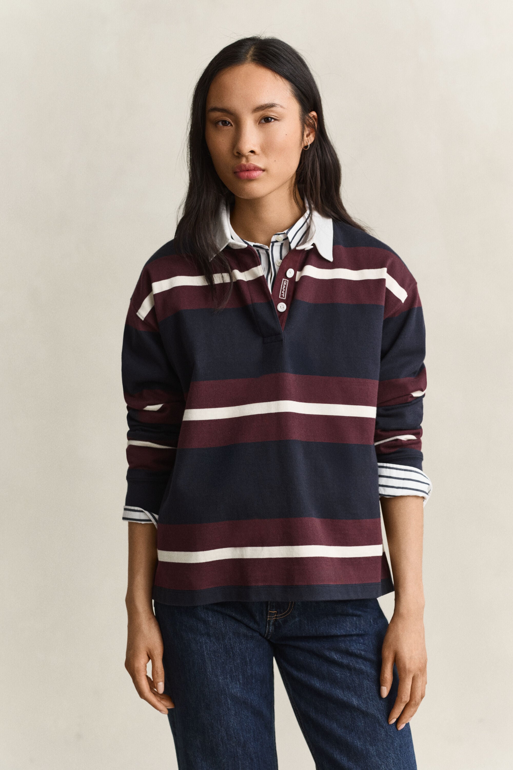 Striped Heavy Rugger