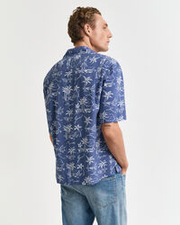 Relaxed Fit Hemd mit Insel-Print
