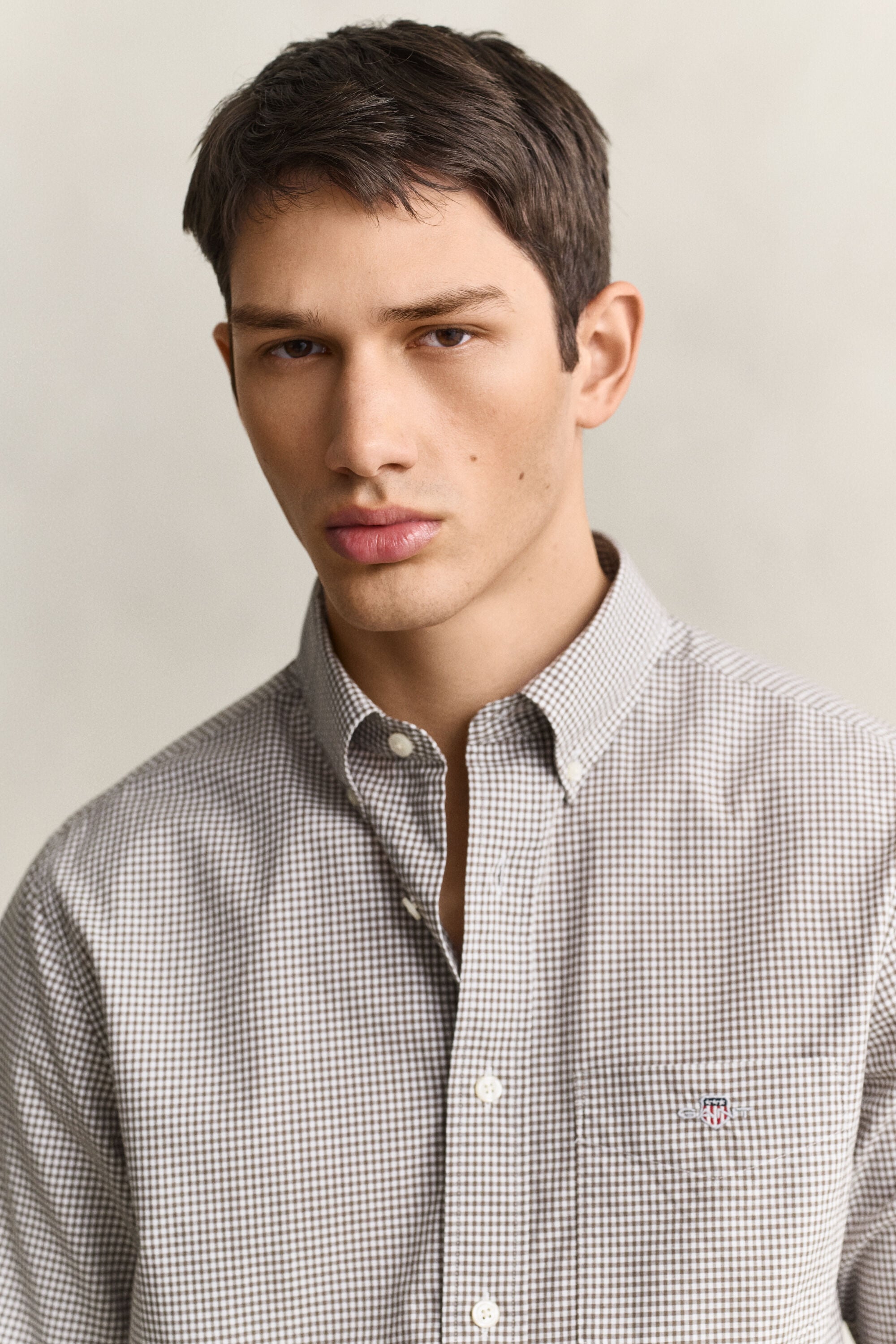 Gingham Classic Popeline Hemd