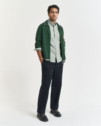 Regular Fit Classic Oxford-Hemd mit Streifen