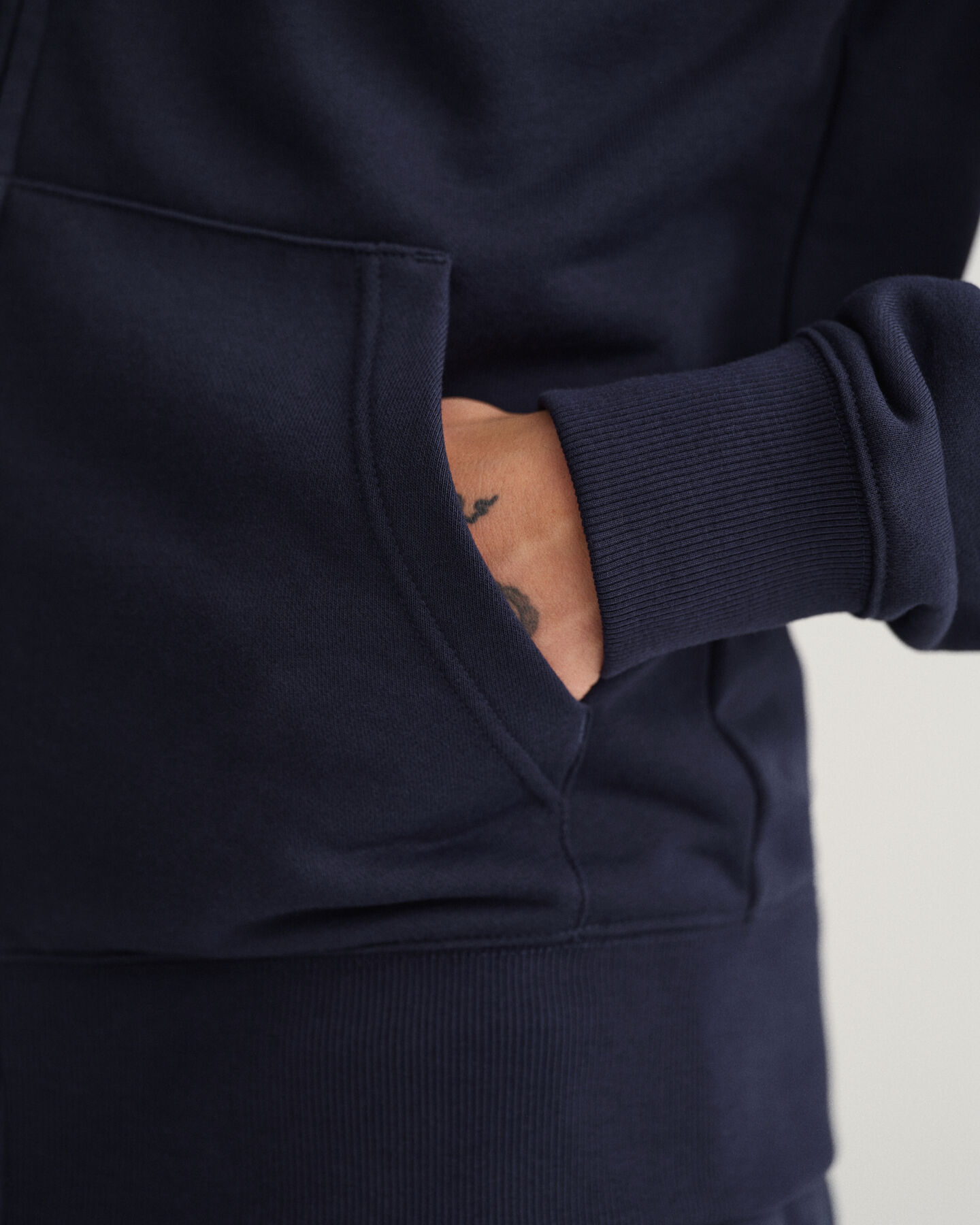 Original Strickjacke mit Reißverschluss