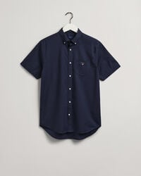 Regular Fit Broadcloth Kurzarmhemd