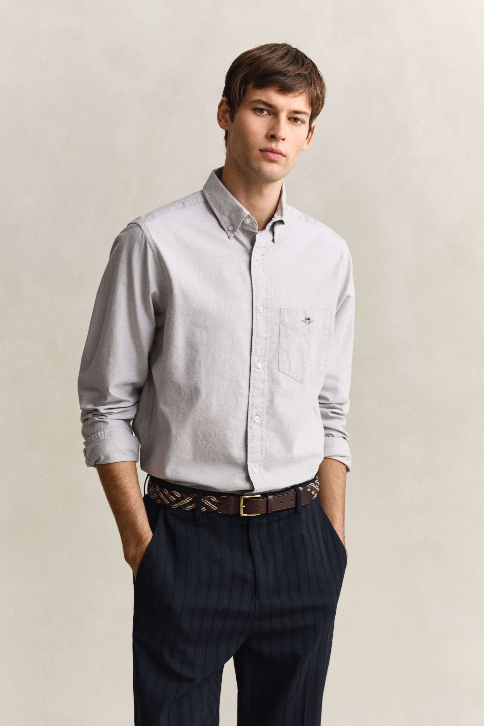 Camicia Oxford classica regular fit
