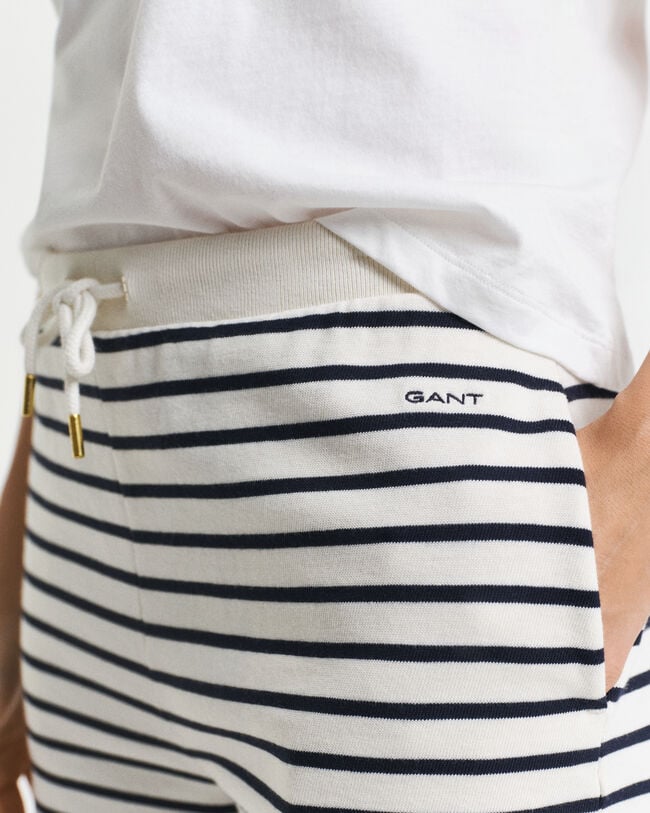 Breton Striped Jersey Shorts