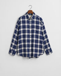 Oversized Flanellbluse mit Karomuster