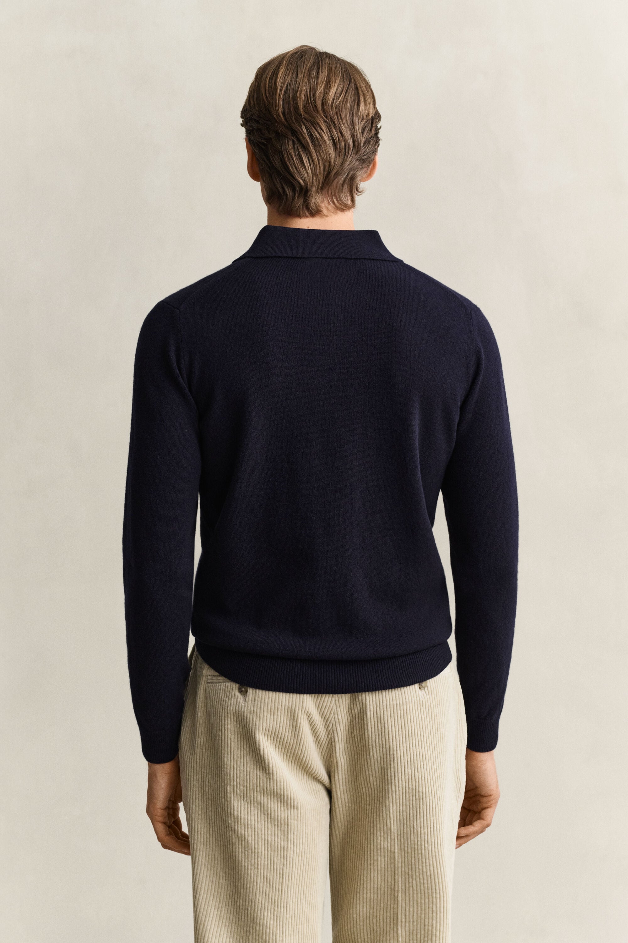 Superfine Lambswool Polopullover