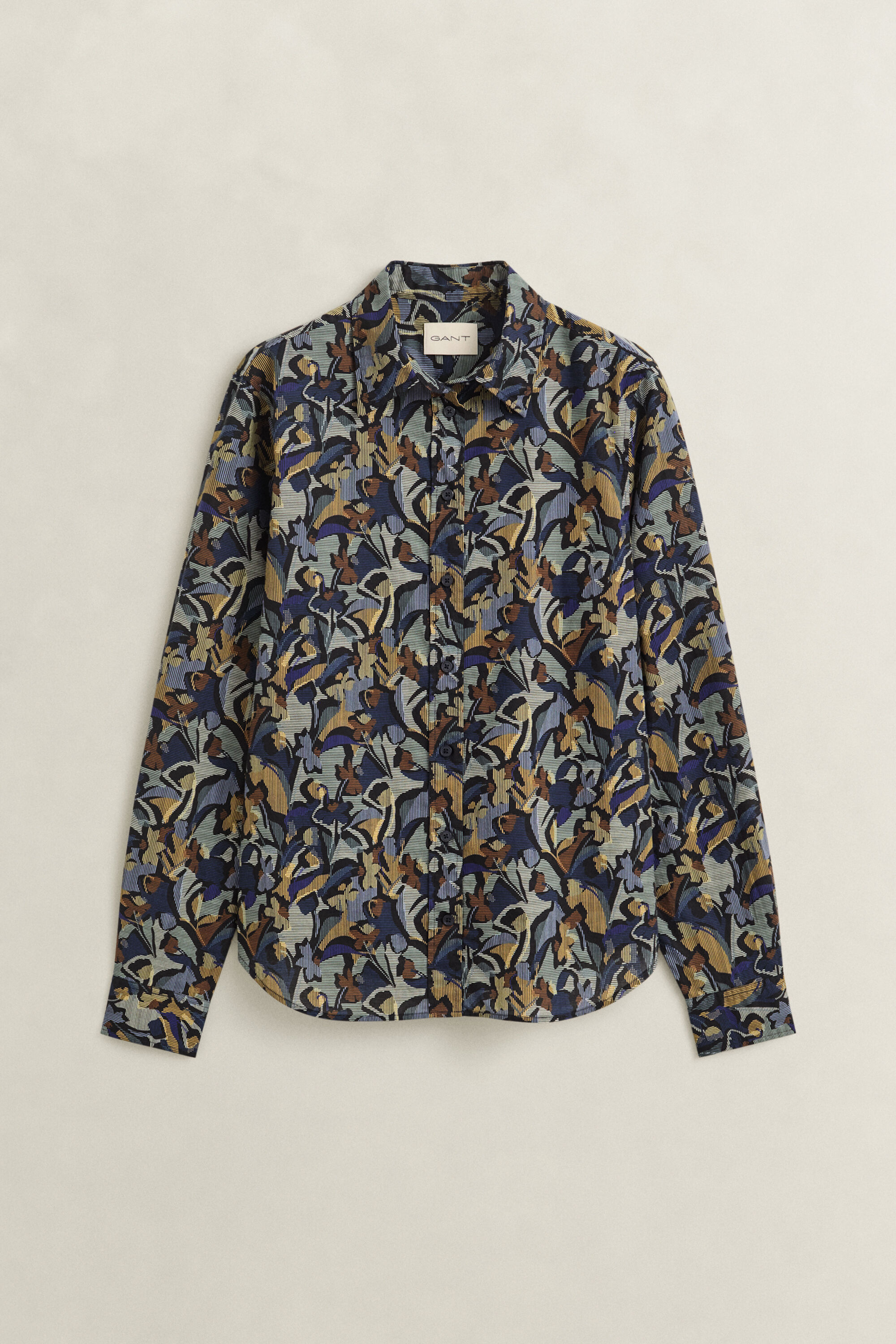 Camicia in voile di cotone con stampa