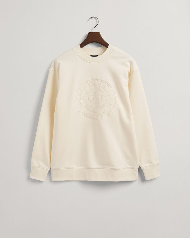 Monogram Rundhals-Sweatshirt