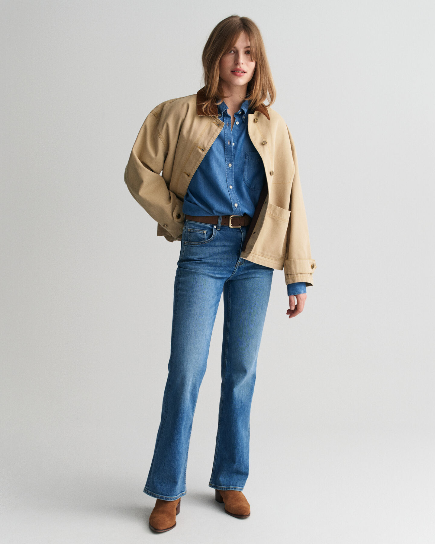 Gewaschene Workwear Jacke