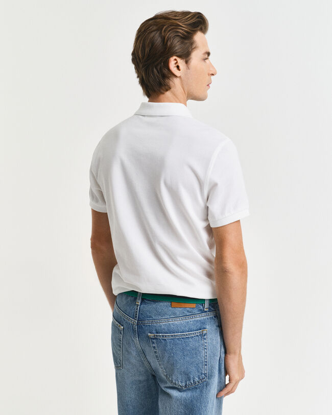 Slim Fit Archive Shield Piqué Poloshirt