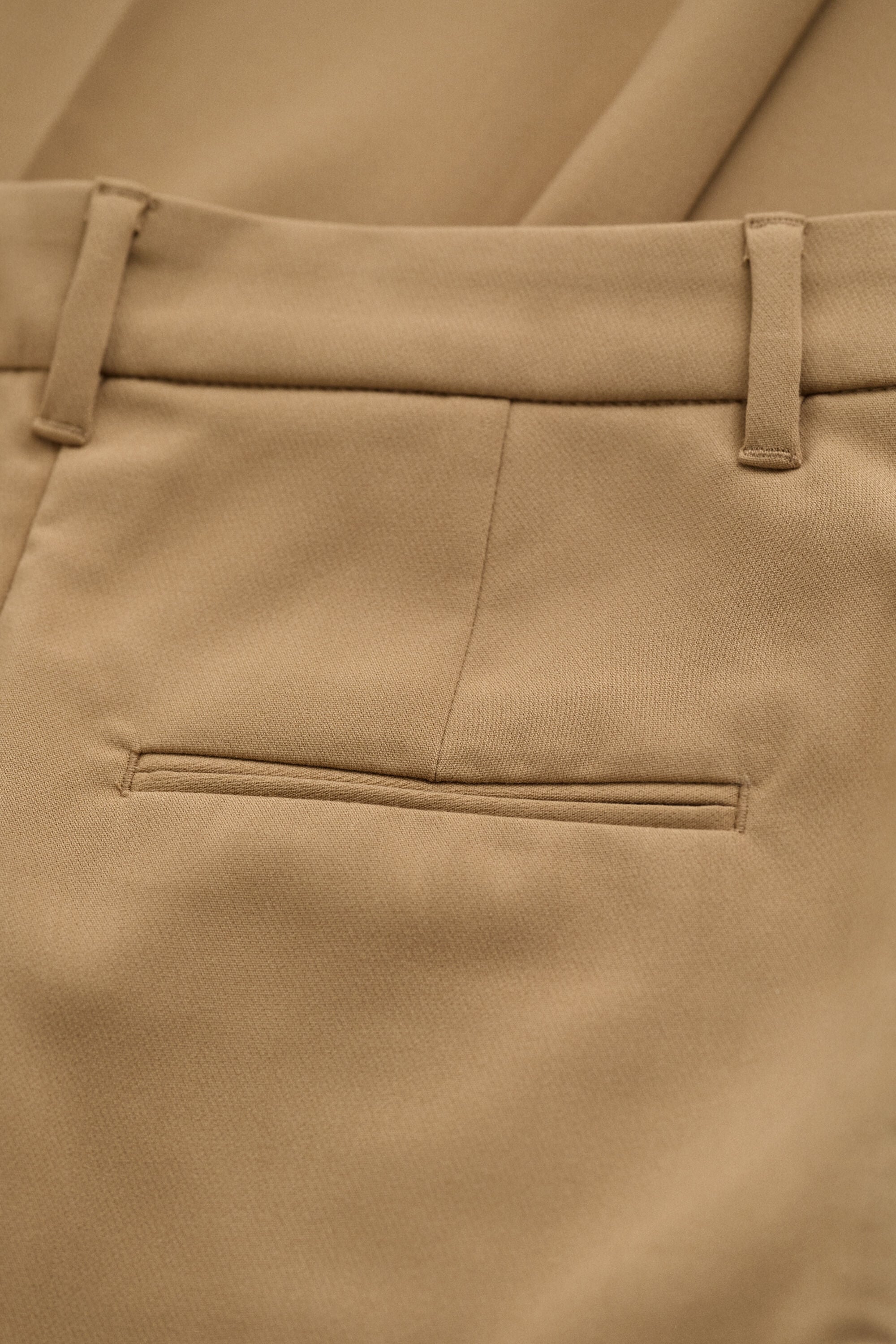 Slim Flared Slacks
