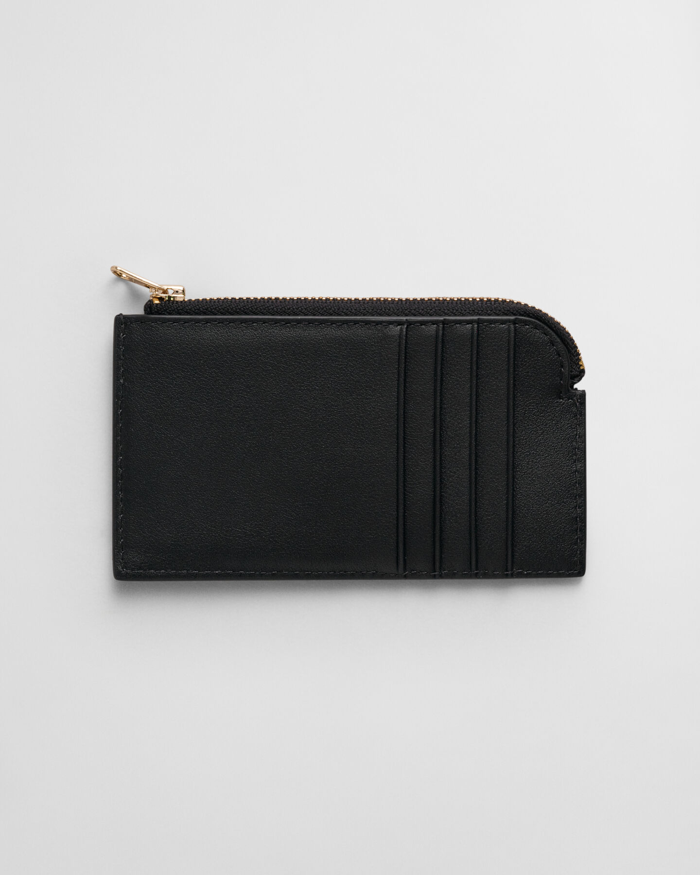 Kartenetui aus Leder mit Reißverschluss