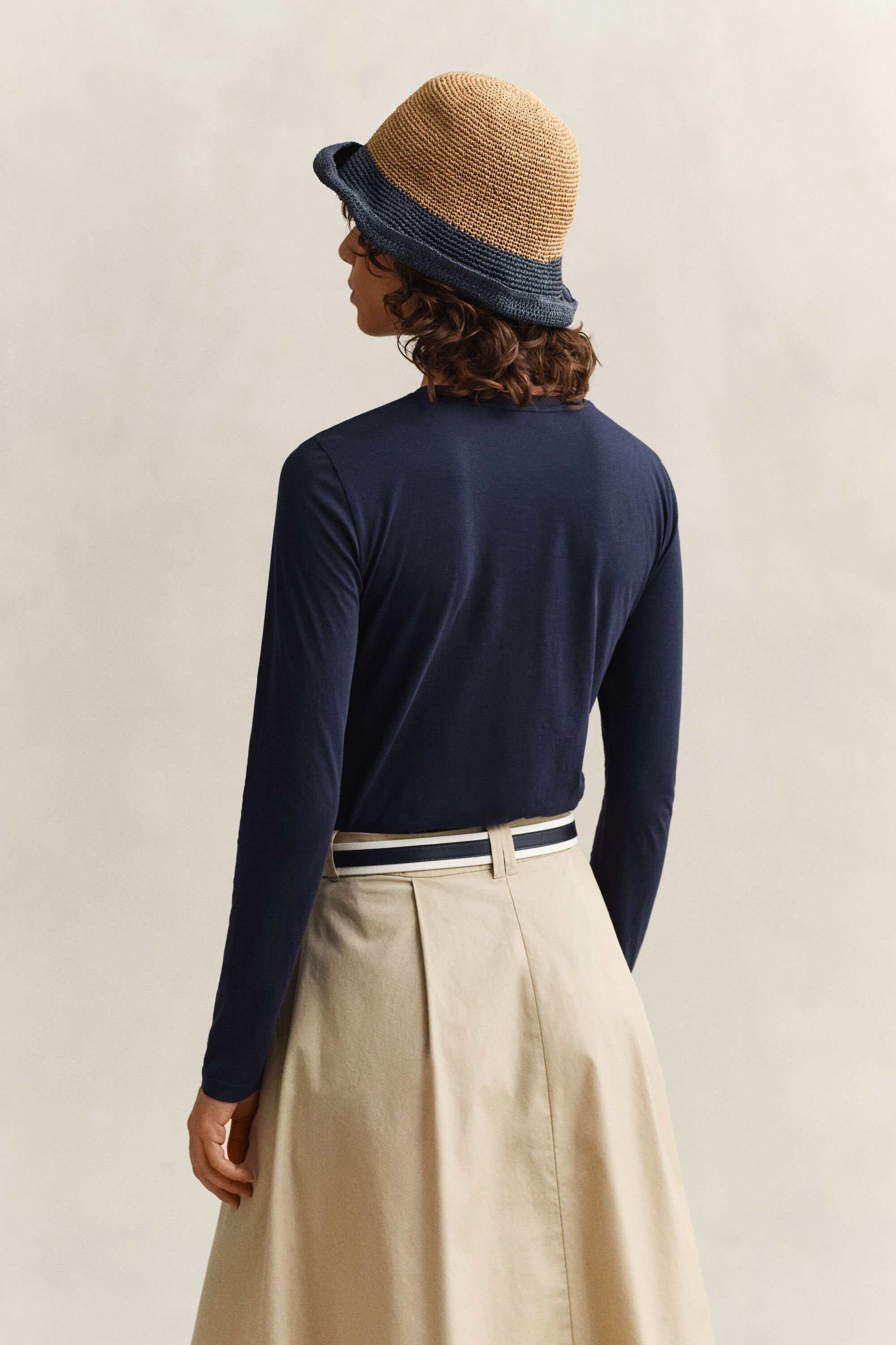 T-shirt à manches longues en coton