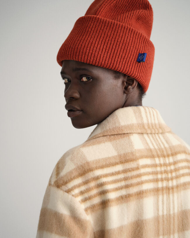 Mantel mit Karomuster