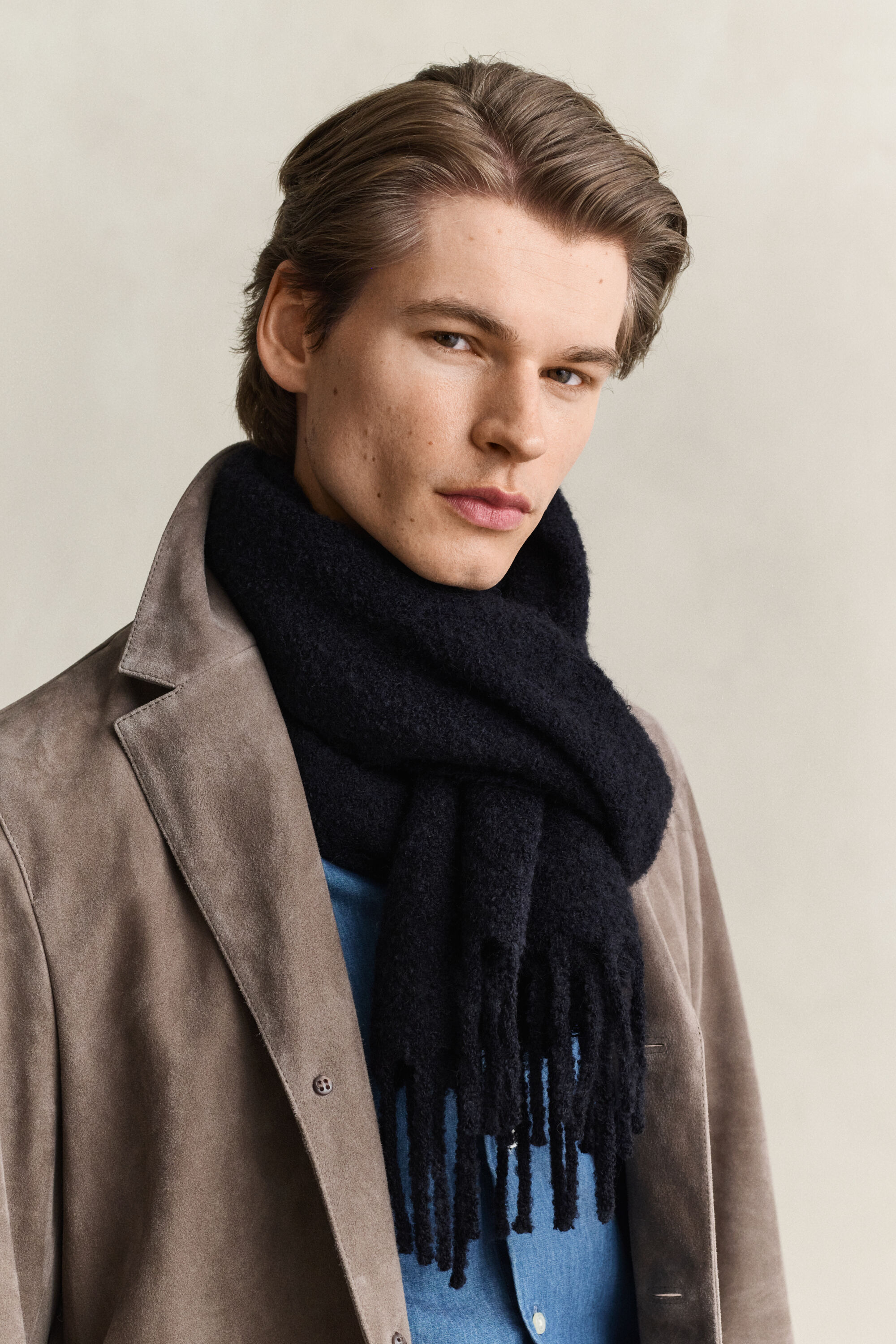 Brushed Bouclé Scarf