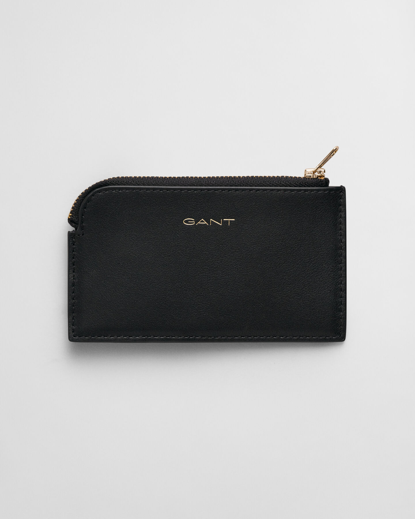 Kartenetui aus Leder mit Reißverschluss