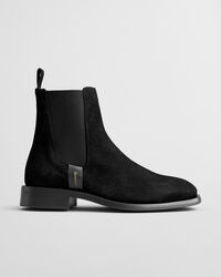 Fayy Chelsea Boot aus Veloursleder