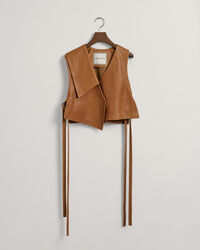 Dekonstruierte Lederweste