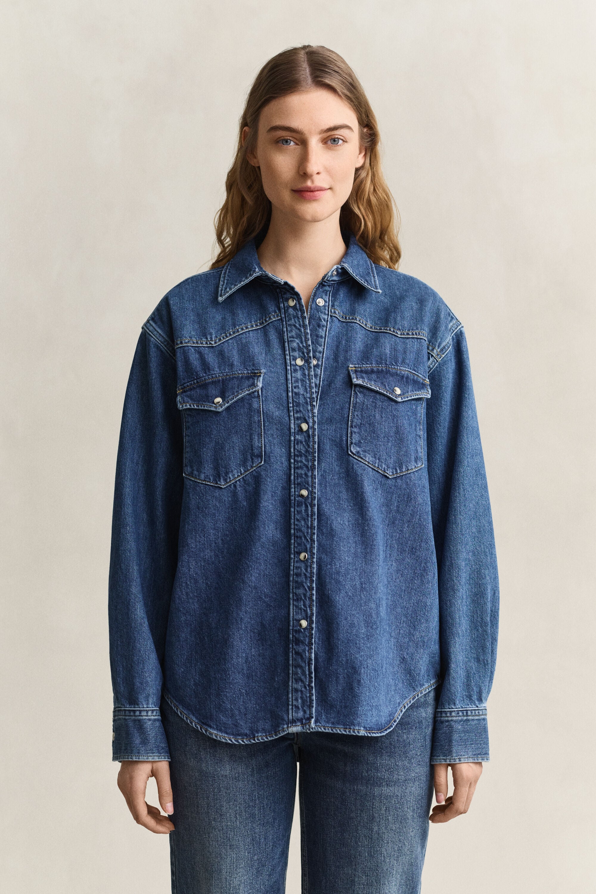 Ranger Jeansbluse
