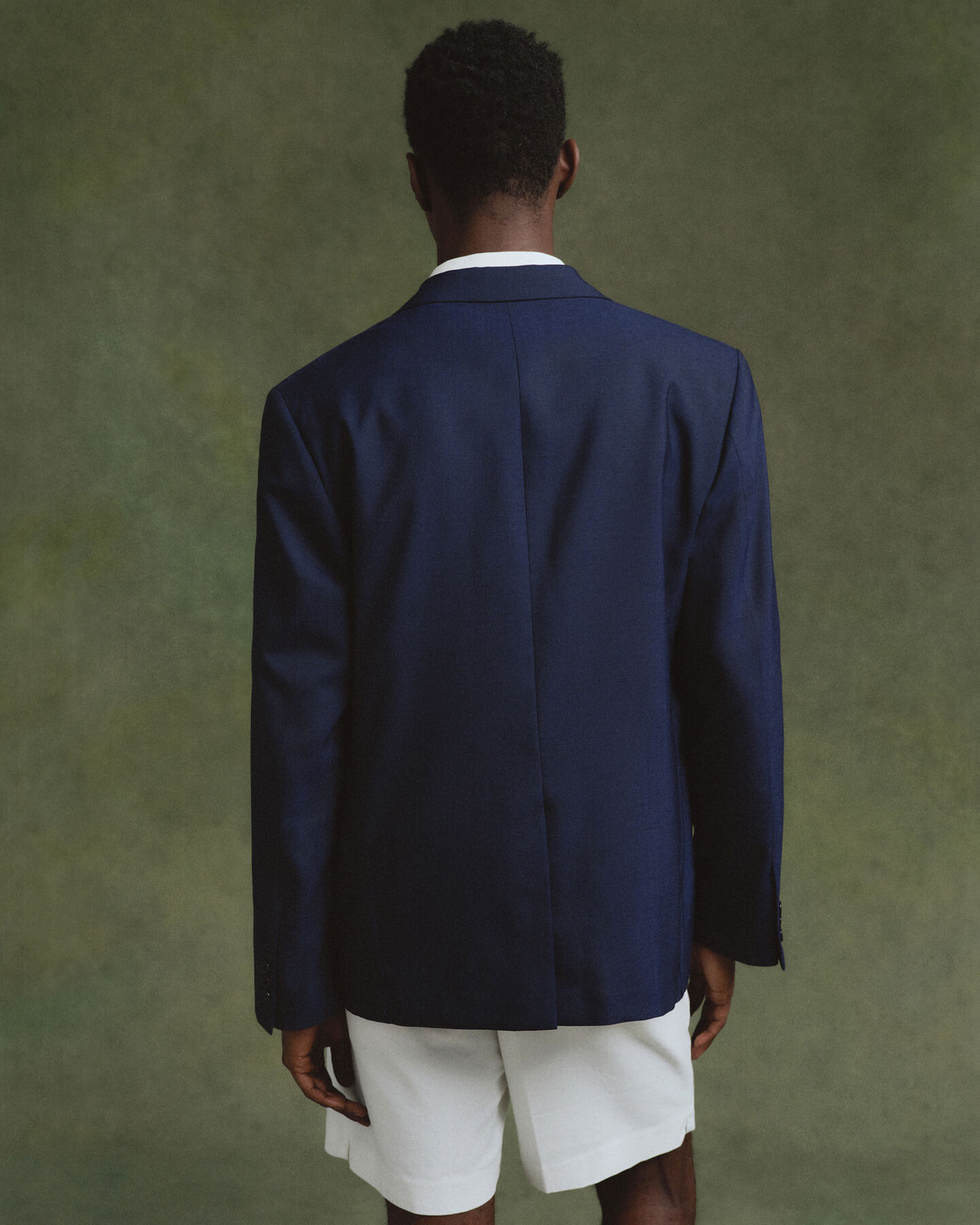 Hopsack Sakko aus Wolle