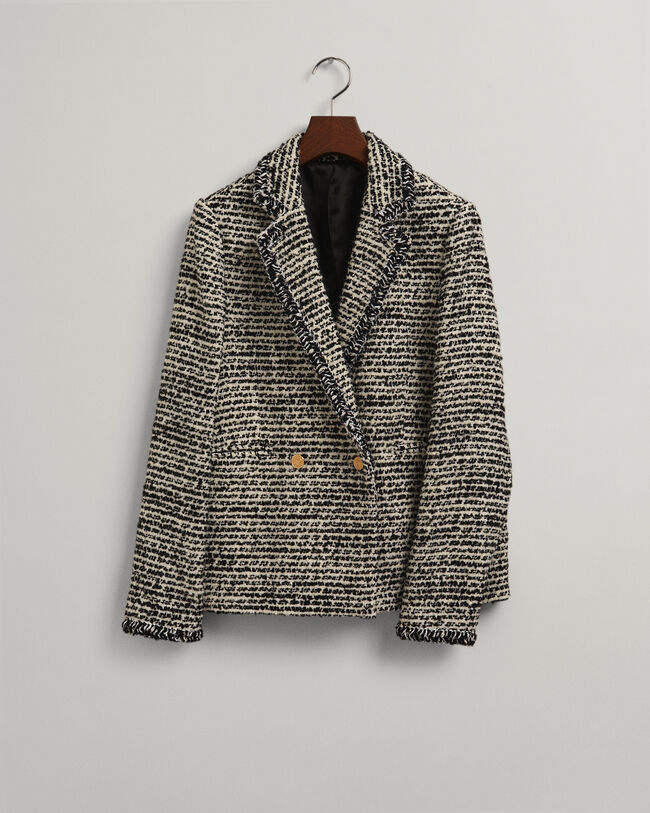 Tweed Blazerjacke