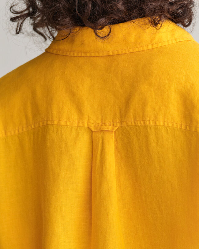 Relaxed Fit Leinen Bluse