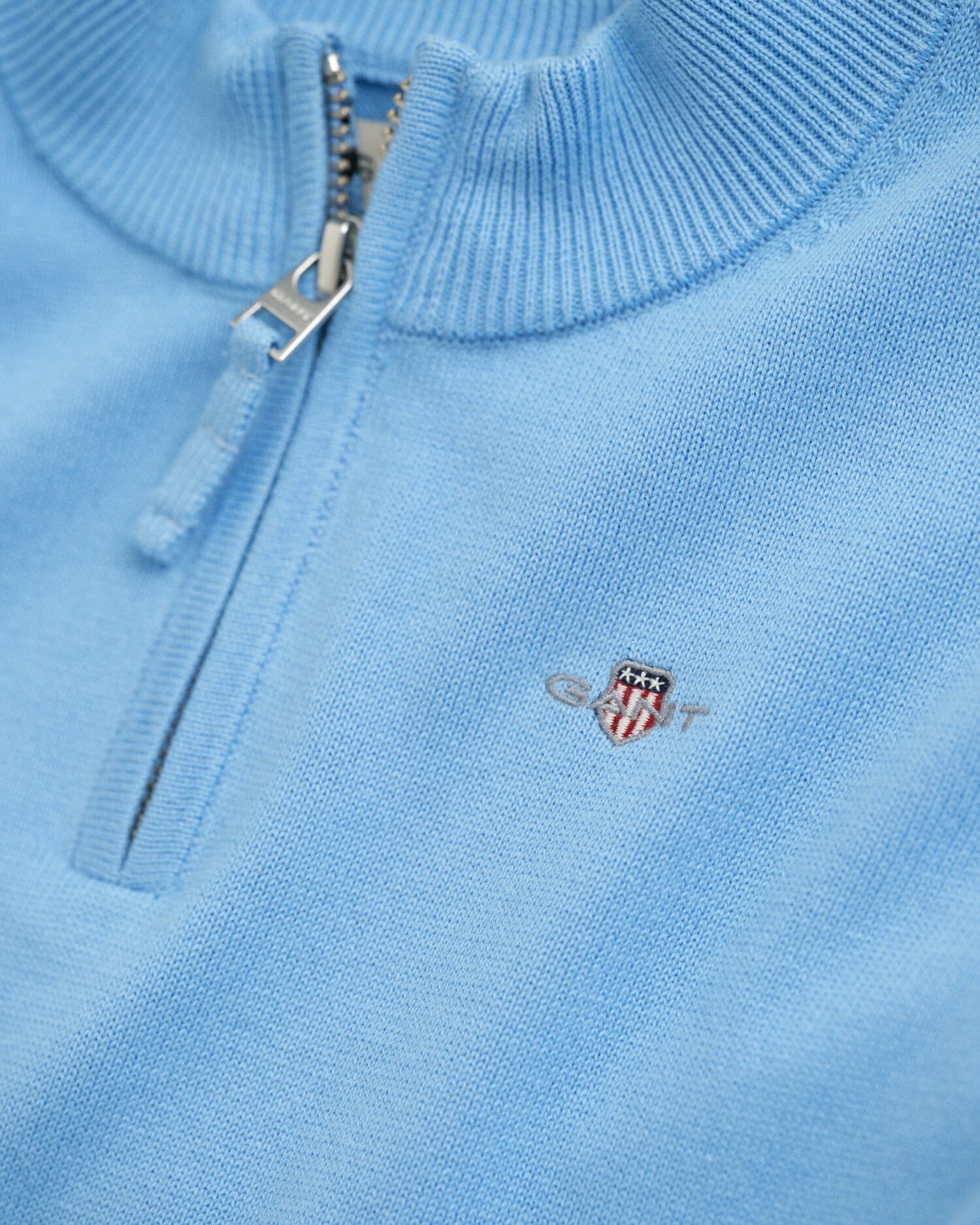 Pull à demi-zip en coton Shield Enfant