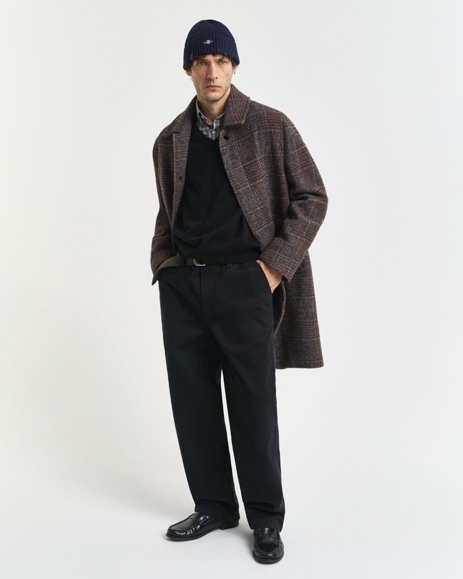 Pull sans manches en coton classique