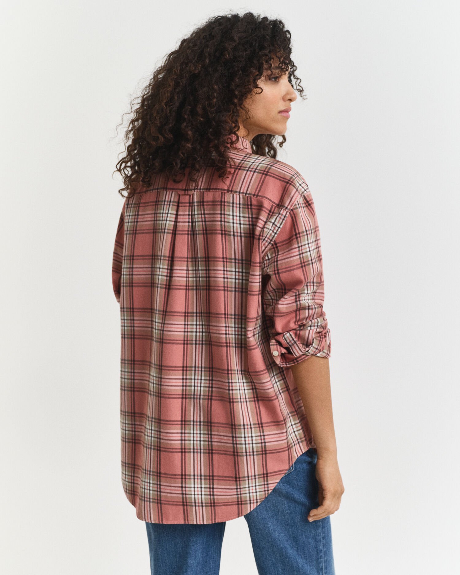 Camicia in flanella a quadri relaxed fit