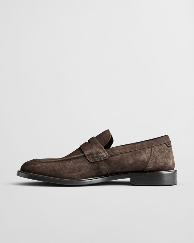 Lozham Loafer aus Veloursleder