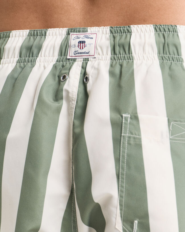 Badeshorts mit Blockstreifen