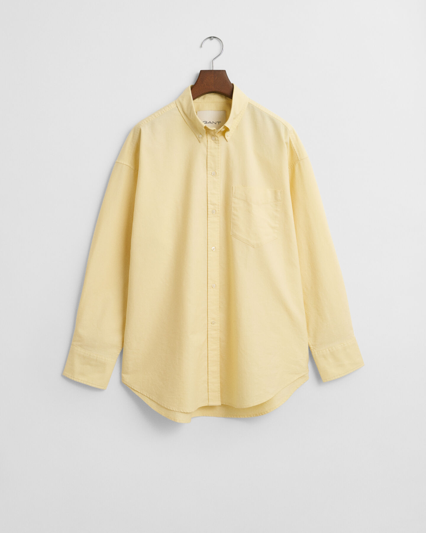 Oversized Fit Oxford-Bluse