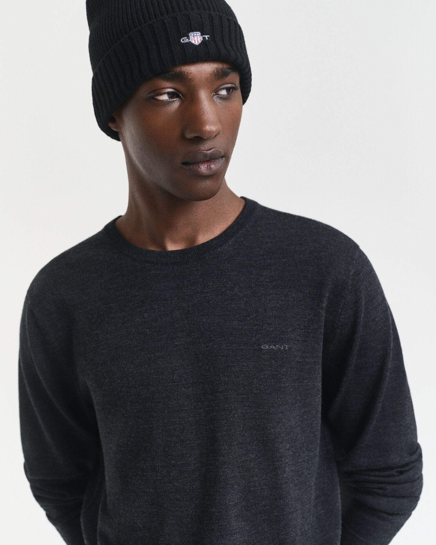 Merino Wool Crew Neck Sweater