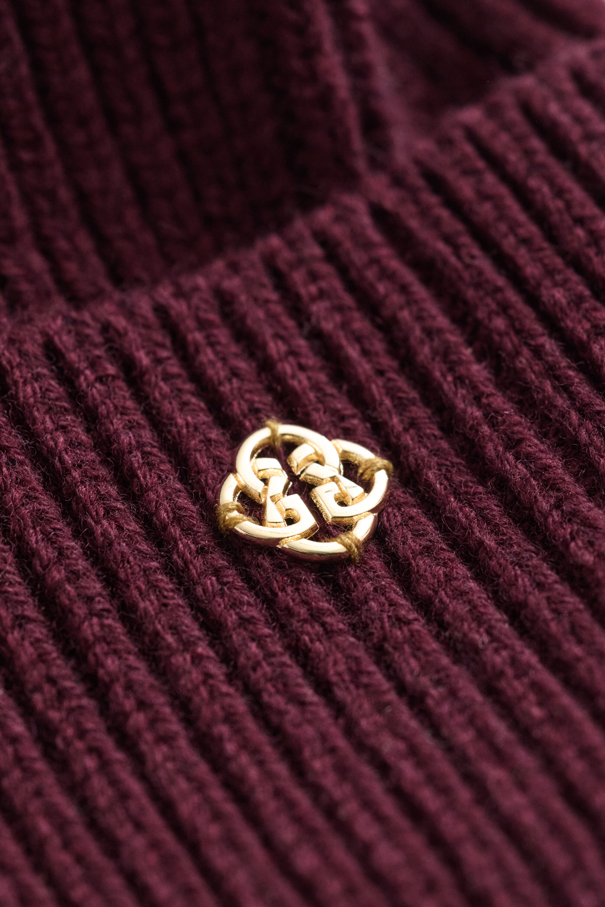 Ribbed Wool Beanie
