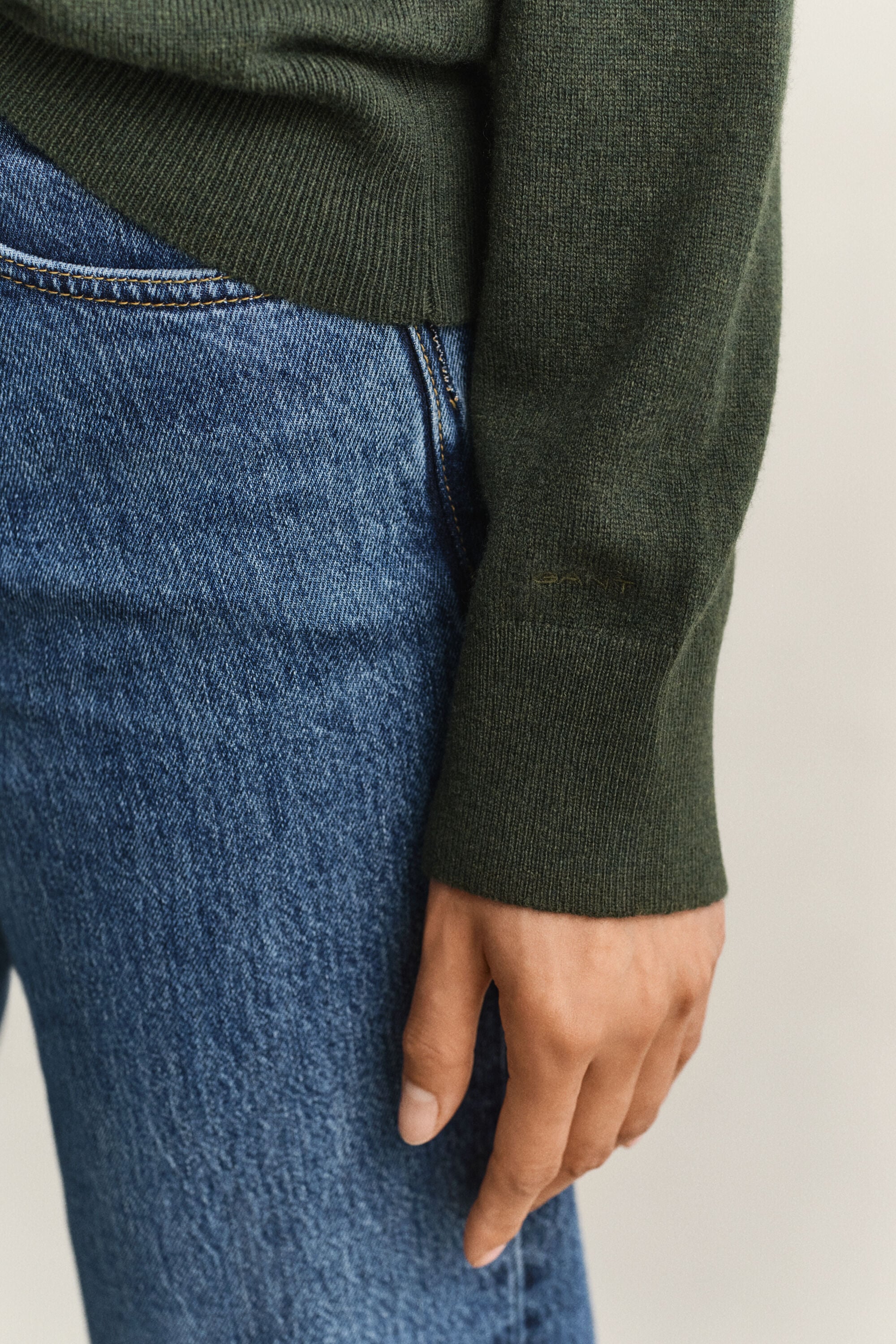 Superfine Lambswool Rundhalspullover