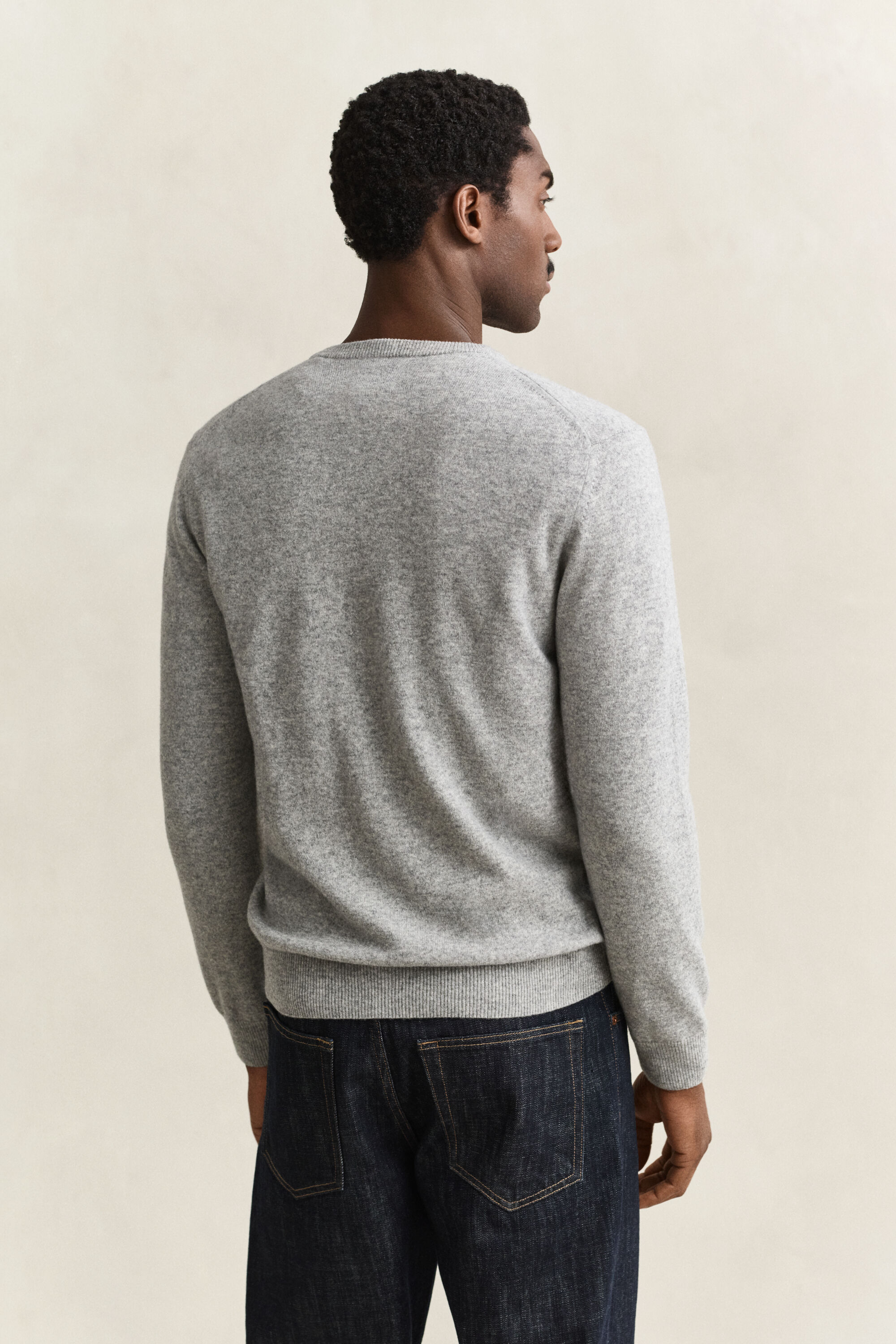 V-Neck Pullover aus Lambswool