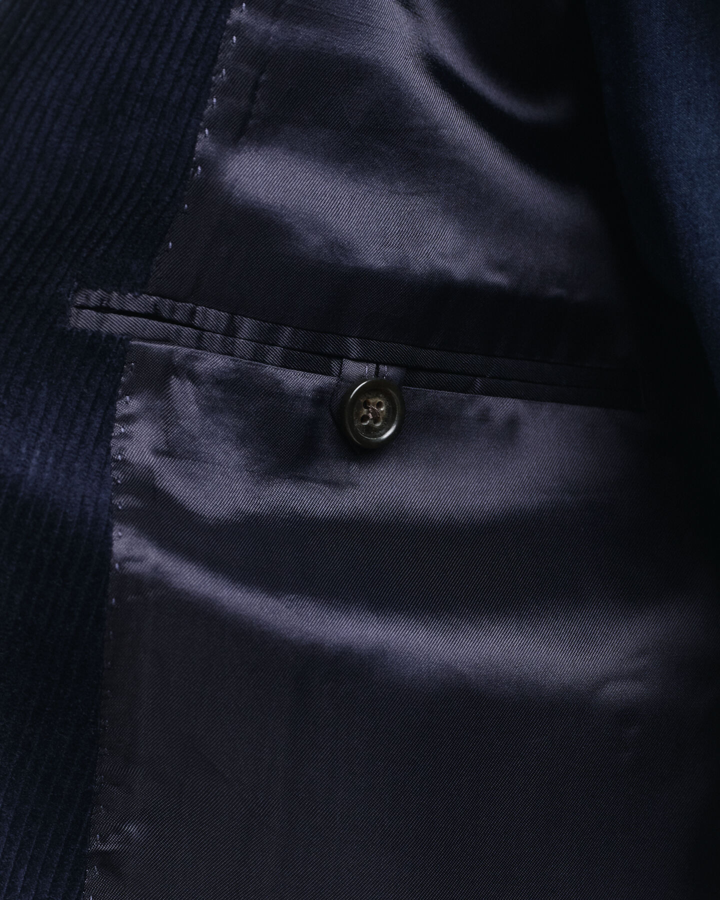 Slim Fit Anzugsakko aus Cord