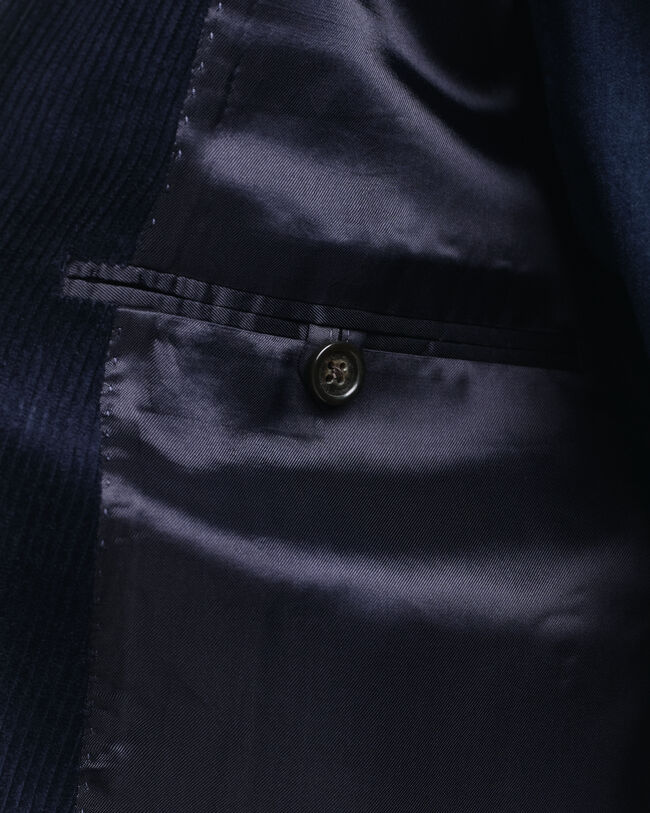 Slim Fit Anzugsakko aus Cord