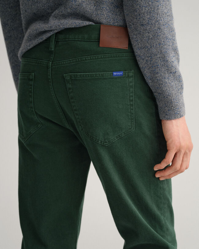 Arley Regular Fit Jeans aus weichem Twill