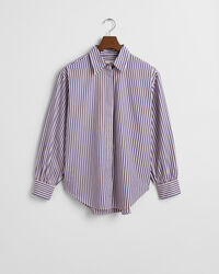 Relaxed Fit Bluse mit volumin&ouml;sen &Auml;rmeln und Streifen