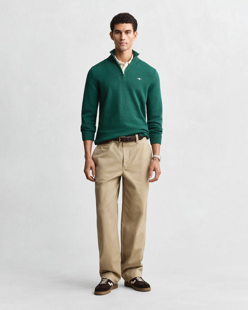 Casual Troyer aus Baumwolle