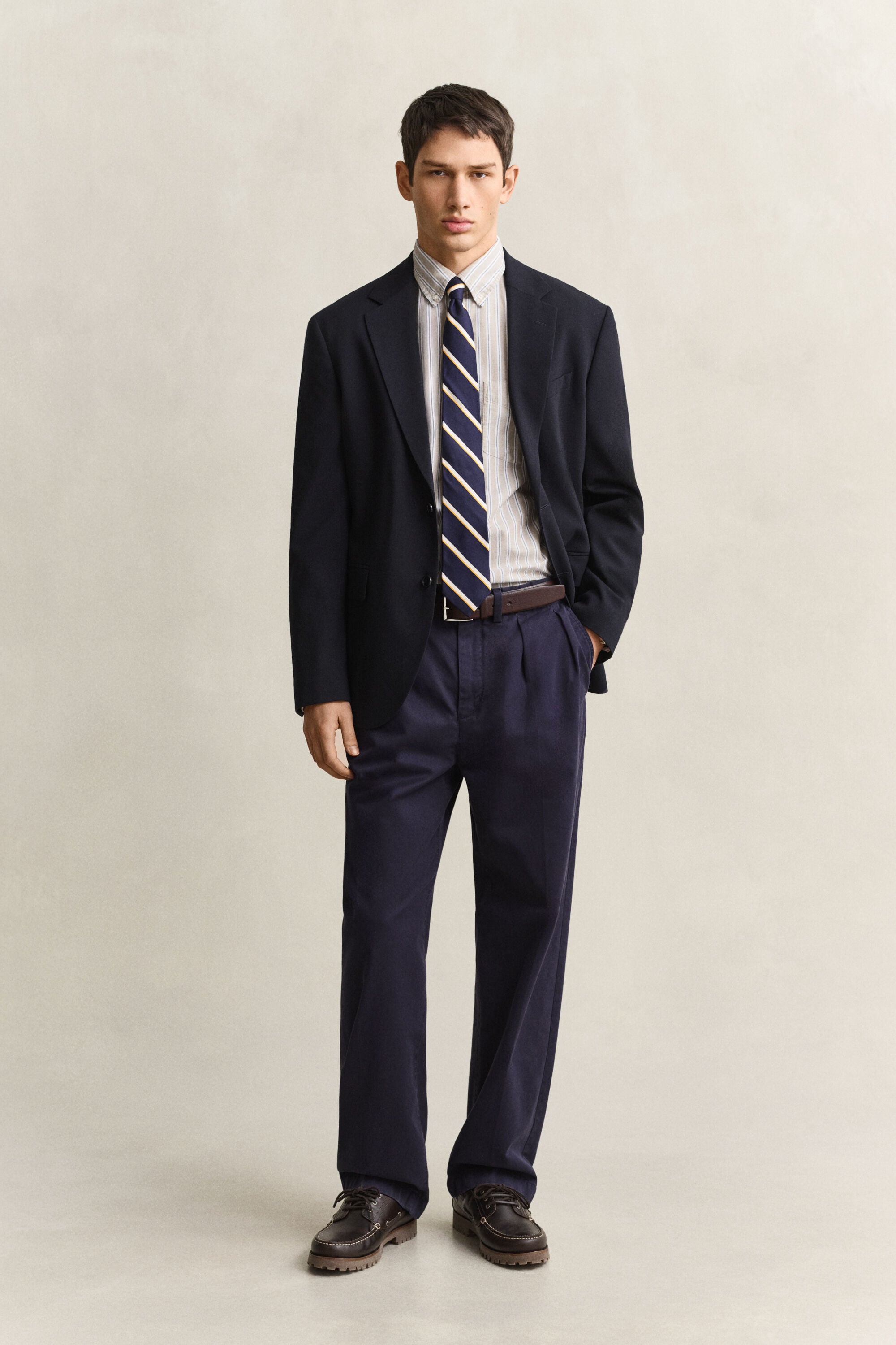 Camicia Oxford classica a righe