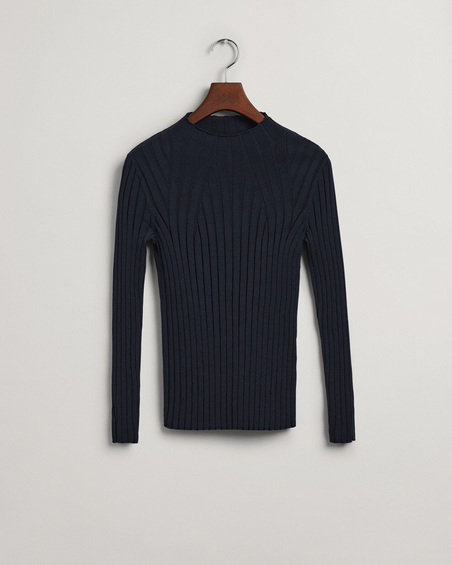 Gerippter Strickpullover