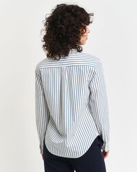 Regular Fit Classic Popeline Hemd mit Streifen