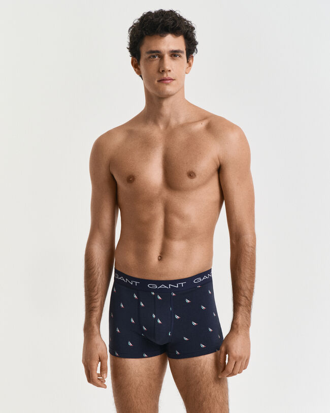 3er-Pack Boxershorts mit Boot-Print