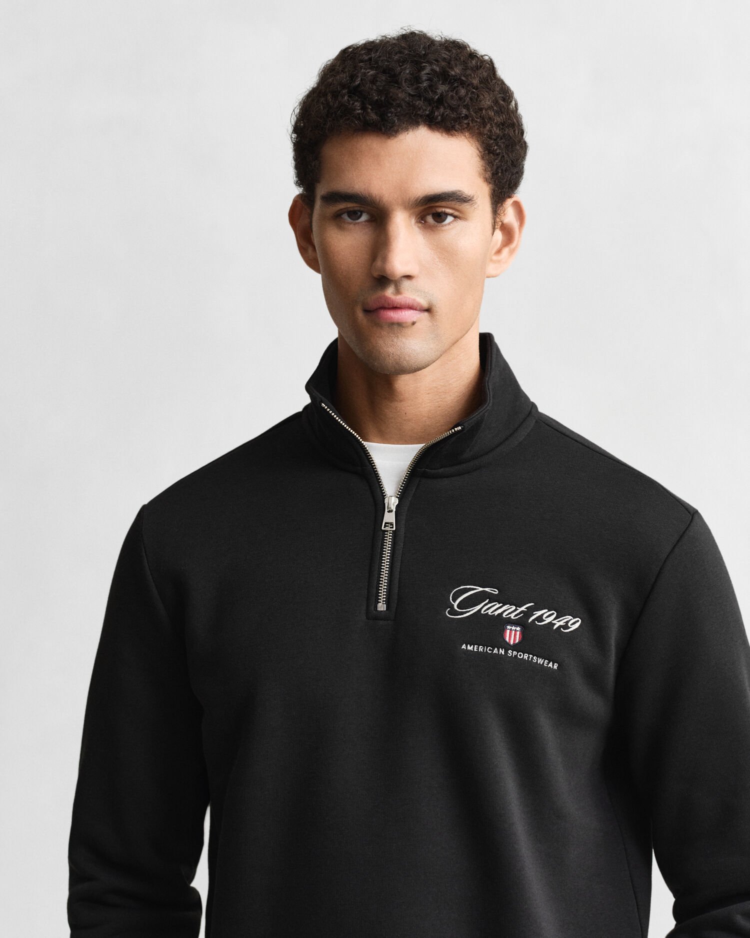 1949 Graphic Half-Zip Sweatshirt